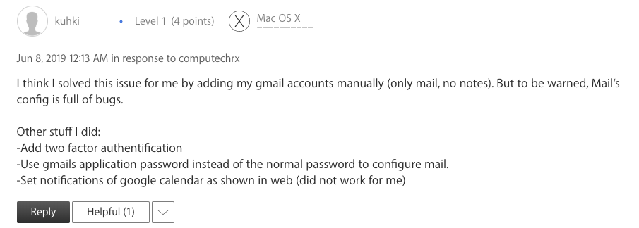mac mail keeps asking for password